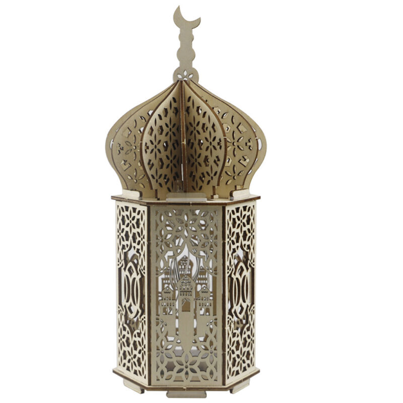 Ramadan Festival Decorative Eooden Crafts Ornaments - Image 8